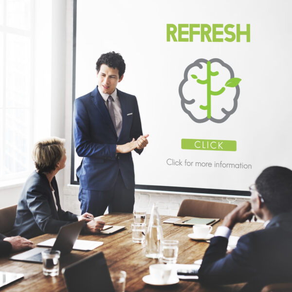 Go Green Refresh Think Green Concept